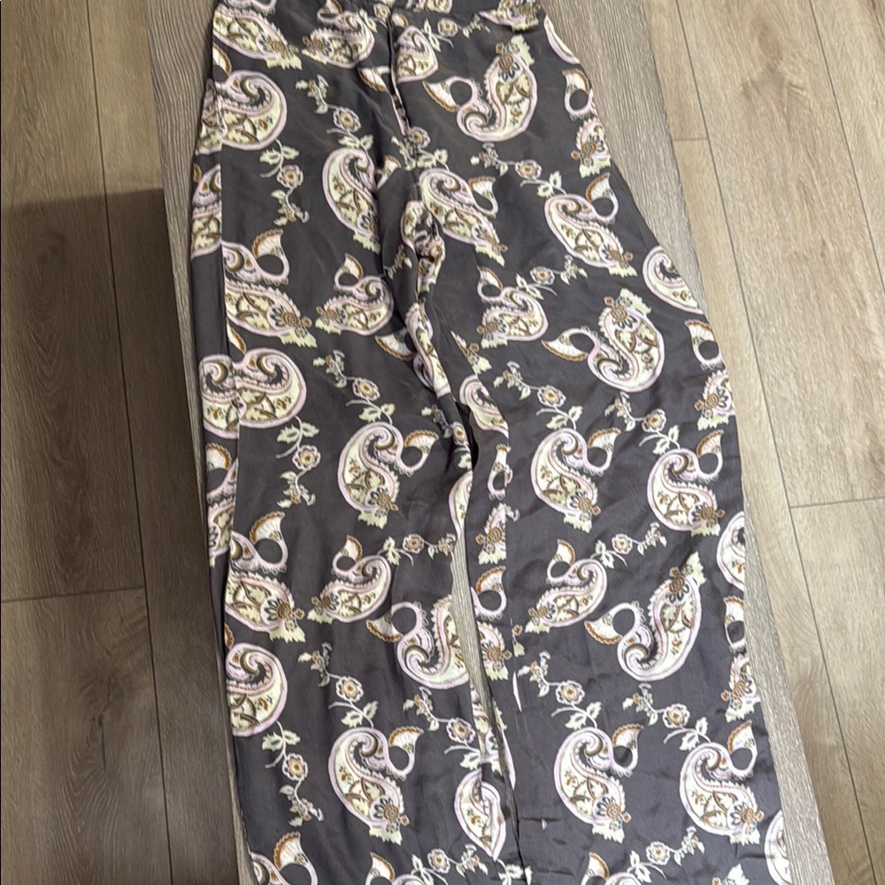 Hannah Paisley Print Trousers